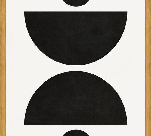 Cuadro ABSTRACT AND GEOMETRIC SHAPES 02BW