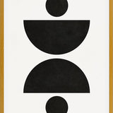 Cuadro ABSTRACT AND GEOMETRIC SHAPES 02BW