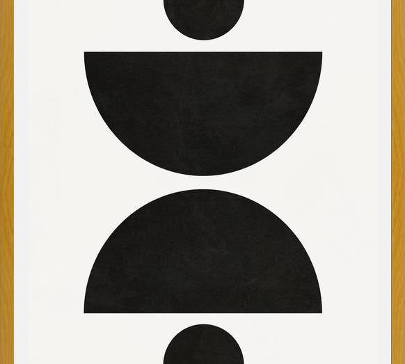 Cuadro ABSTRACT AND GEOMETRIC SHAPES 02BW