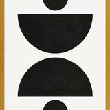 Cuadro ABSTRACT AND GEOMETRIC SHAPES 02BW