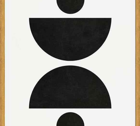 Cuadro ABSTRACT AND GEOMETRIC SHAPES 02BW