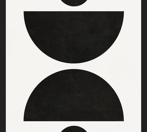 Cuadro ABSTRACT AND GEOMETRIC SHAPES 02BW