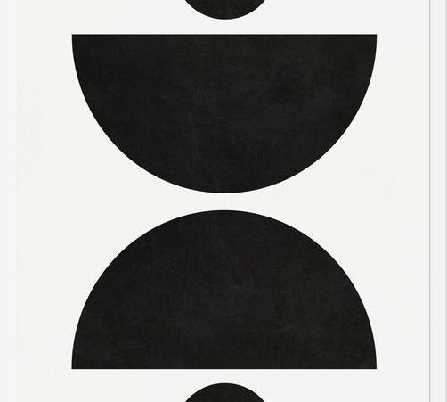 Cuadro ABSTRACT AND GEOMETRIC SHAPES 02BW