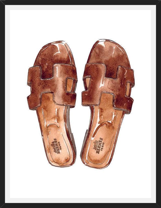 Cuadro Hermes Summer Sandals