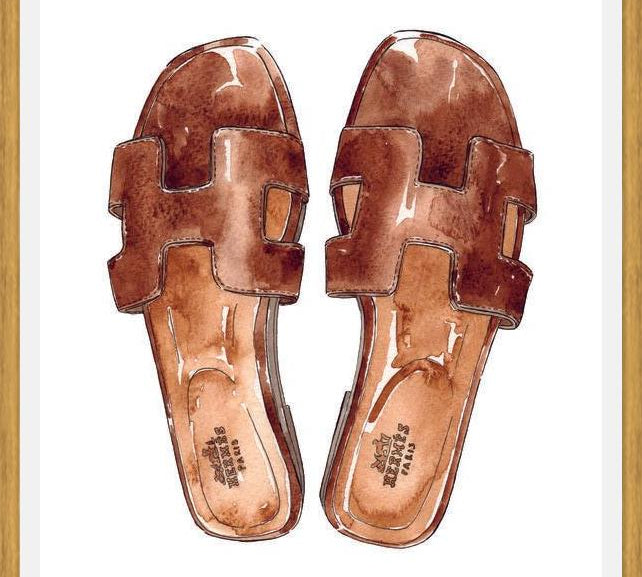Cuadro Hermes Summer Sandals