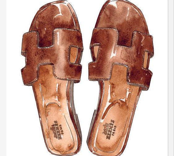 Cuadro Hermes Summer Sandals