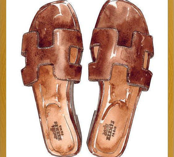 Cuadro Hermes Summer Sandals
