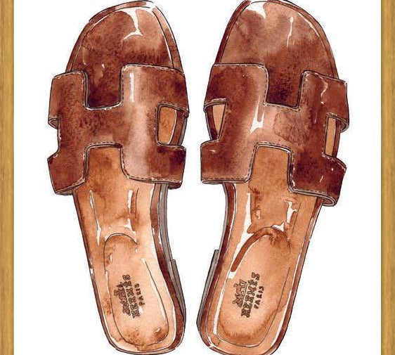 Cuadro Hermes Summer Sandals
