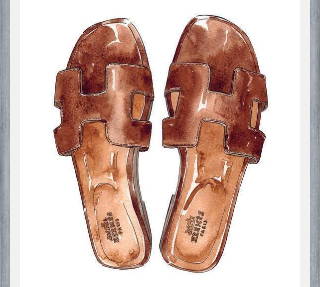 Cuadro Hermes Summer Sandals