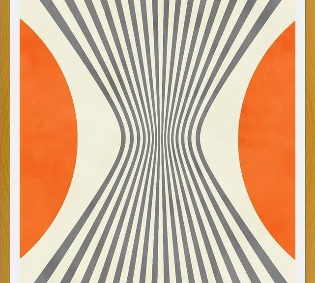 Cuadro Rayos Abstratos III