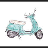 Cuadro Moto Vintage