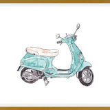 Cuadro Moto Vintage
