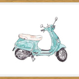 Cuadro Moto Vintage