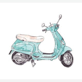 Cuadro Moto Vintage