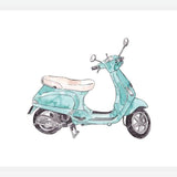Cuadro Moto Vintage