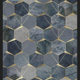 Cuadro Diamantes Azules -  Geométrico