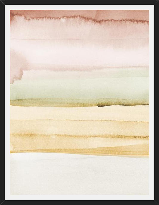 Cuadro Watercolor brush strokes 1