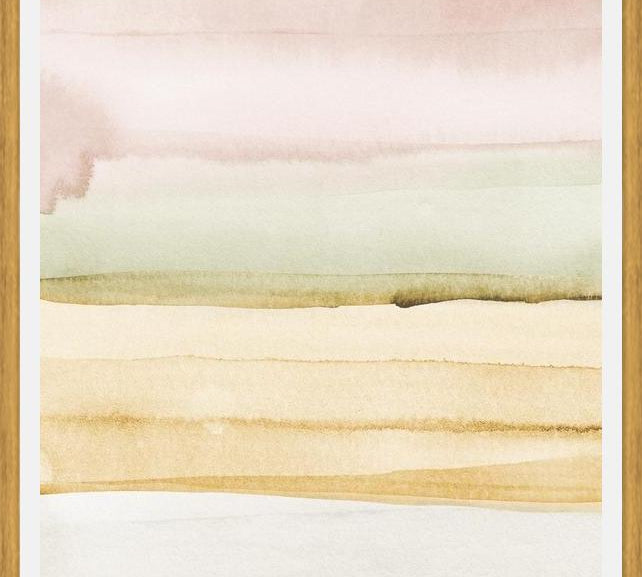 Cuadro Watercolor brush strokes 1