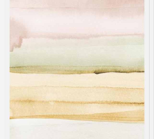 Cuadro Watercolor brush strokes 1