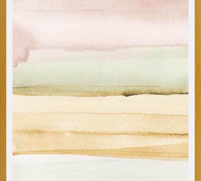 Cuadro Watercolor brush strokes 1