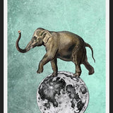 Cuadro Moon Circle
