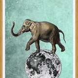 Cuadro Moon Circle