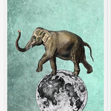 Cuadro Moon Circle