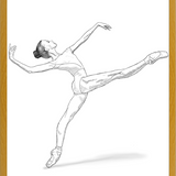Cuadro Bailarina