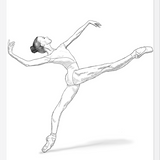 Cuadro Bailarina