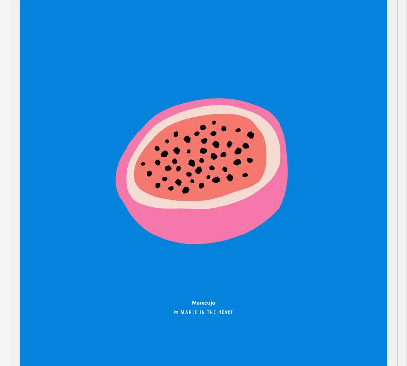 Cuadro Maracuja - Rainbow