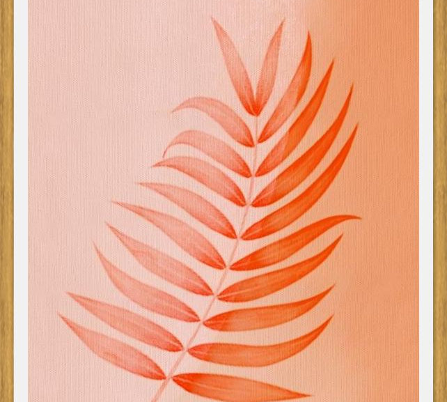 Cuadro Leaves 04r