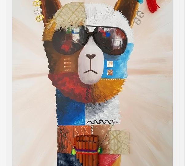 Cuadro Cool Alpaca
