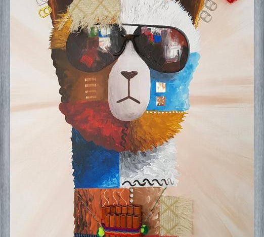 Cuadro Cool Alpaca