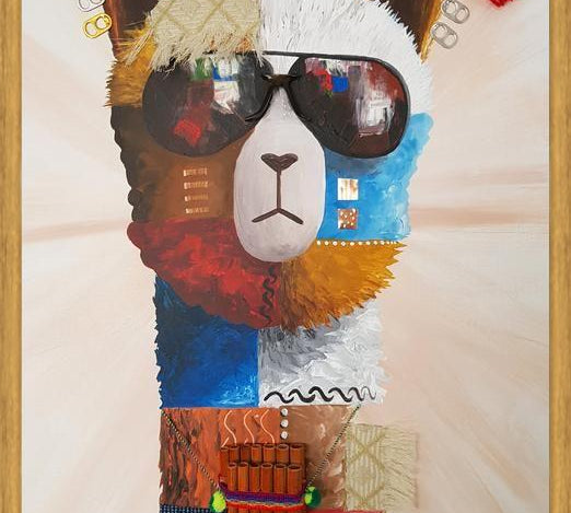 Cuadro Cool Alpaca