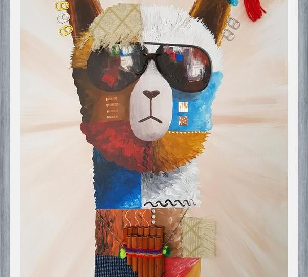 Cuadro Cool Alpaca
