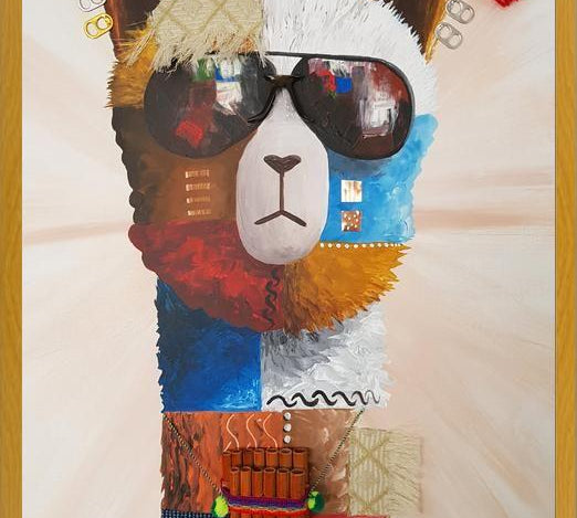Cuadro Cool Alpaca