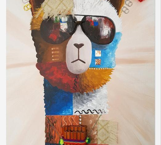 Cuadro Cool Alpaca