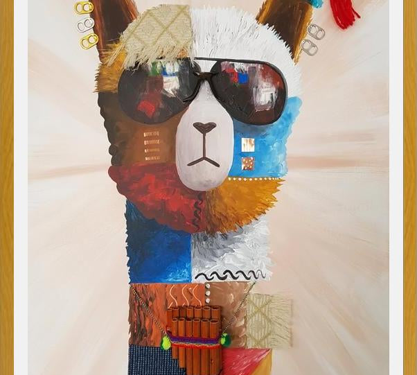 Cuadro Cool Alpaca