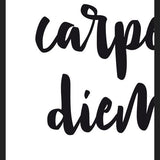 Cuadro Carpe diem quote