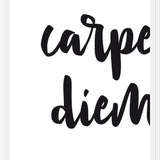 Cuadro Carpe diem quote
