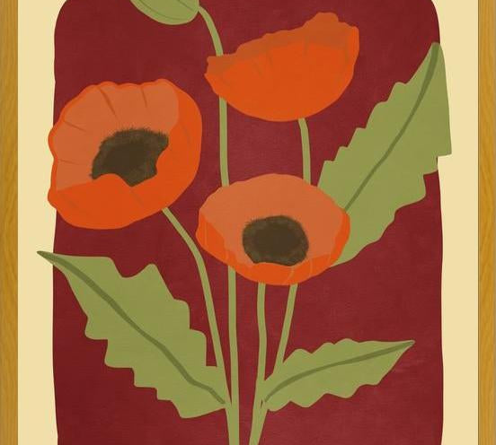 Cuadro Poppies
