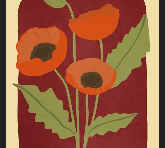 Cuadro Poppies
