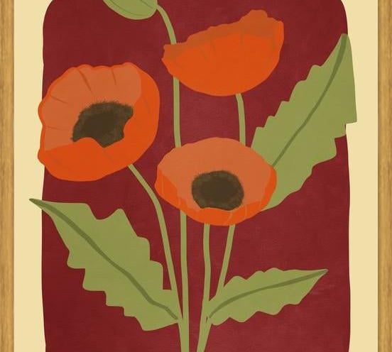 Cuadro Poppies