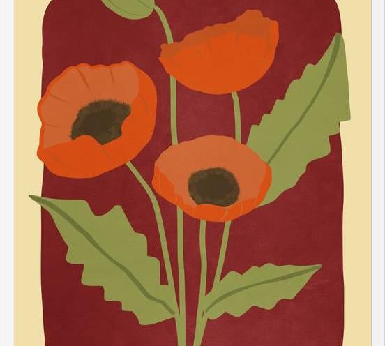Cuadro Poppies
