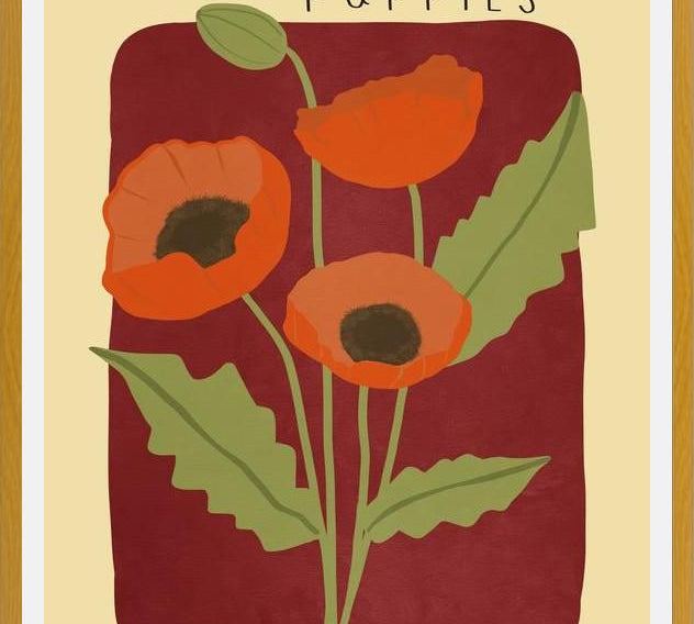 Cuadro Poppies