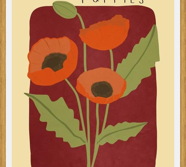 Cuadro Poppies