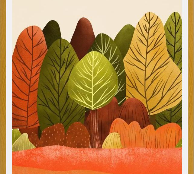 Cuadro Autumn landscapes 1