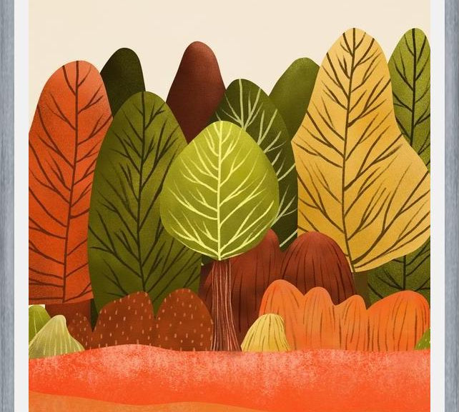 Cuadro Autumn landscapes 1