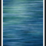 Cuadro Abstracto Azul y Verde