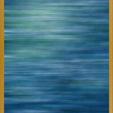 Cuadro Abstracto Azul y Verde